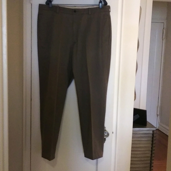 VINTAGE MEN'S BROOKS BROTHERS CHINO PANTS HUDSON FIT ADVANTAGE,GRAY,S-38W X 32L - Picture 6 of 10